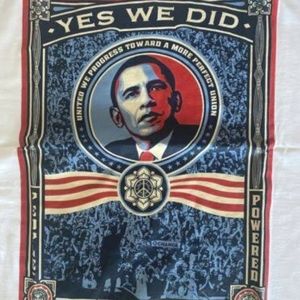 Obey - Barack Obama Long sleeve campaign shirt.